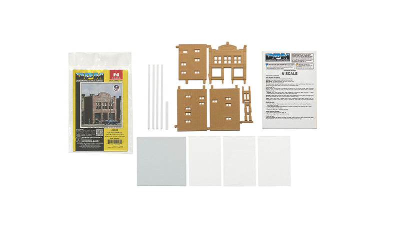Woodland Scenics DPM 50300 N Scale Otto's Parts [Building Structure Kit]