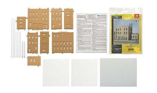 Woodland Scenics DPM 50500 N Scale Goodnight Mattress Co. [Building Structure Kit]