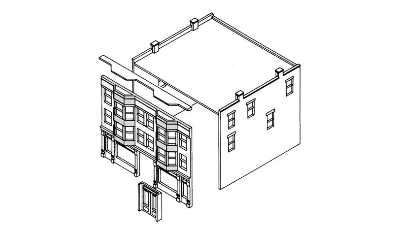 Woodland Scenics DPM 51500 N Scale Reed Books [Building Structure Kit]