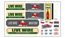 Woodland Scenics DPM Select 12600 HO Scale Live Wire Manufacturing [Building Structure Kit]