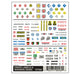 Woodland Scenics DT560 Dry Transfer Decals - Crate Labels & Warning Signs