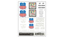 Woodland Scenics DT603 HO Scale Dry Transfer Decals - Boxcar, Union Pacific UP