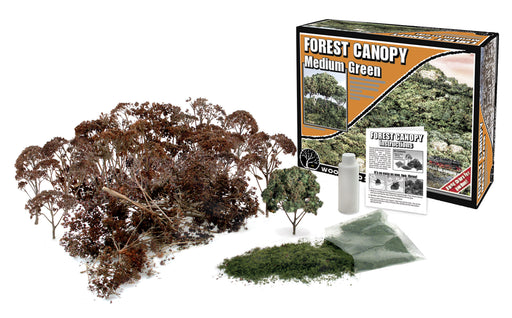 Woodland Scenics F1661 Forrest Canopy - Medium Green