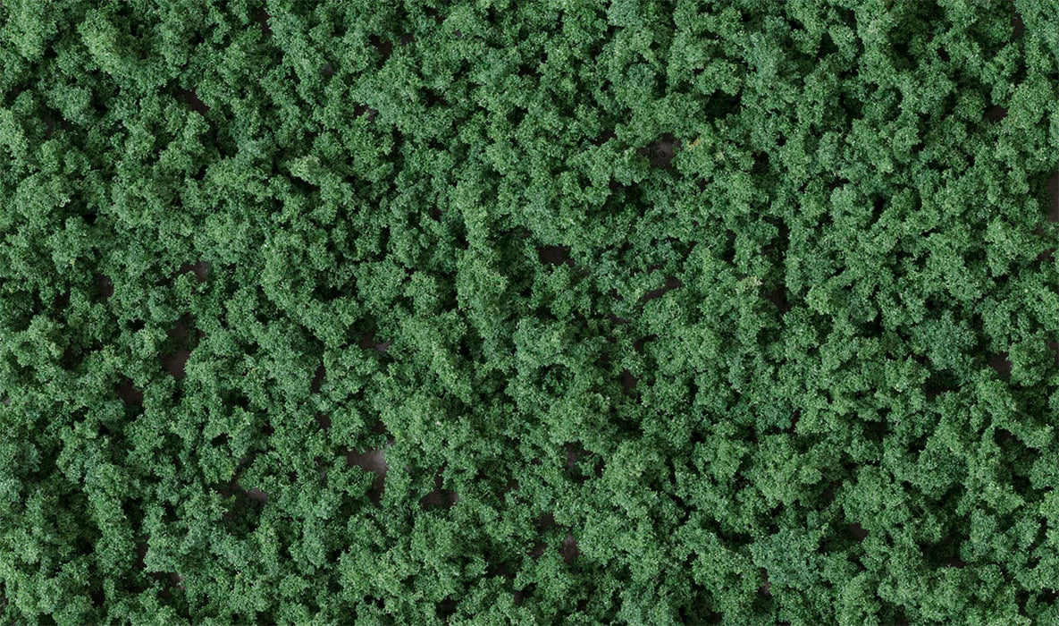 Woodland Scenics FC1637 Underbrush Shaker - Dark Green (50 cu. in.)