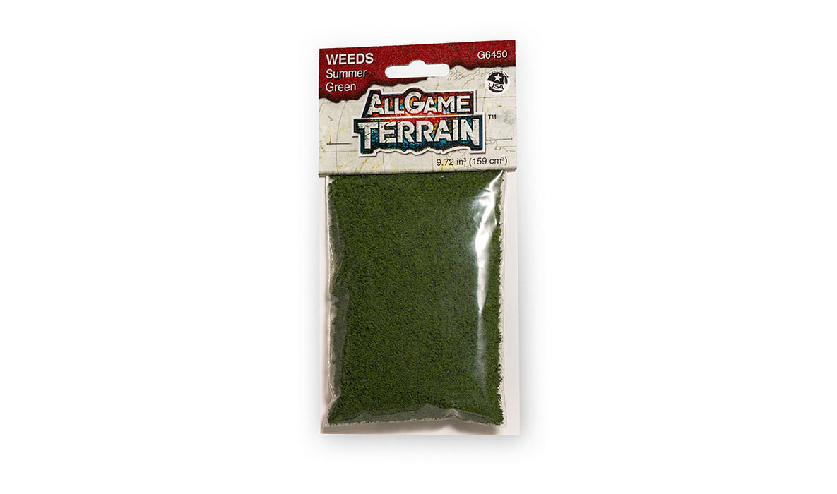 Woodland Scenics G6450 All Game Terrain Summer Green Weeds