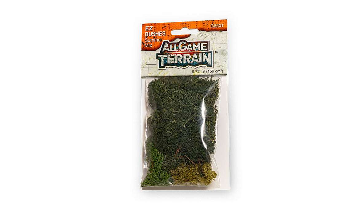 Woodland Scenics G6501 All Game Terrain Summer Mix EZ Bushes