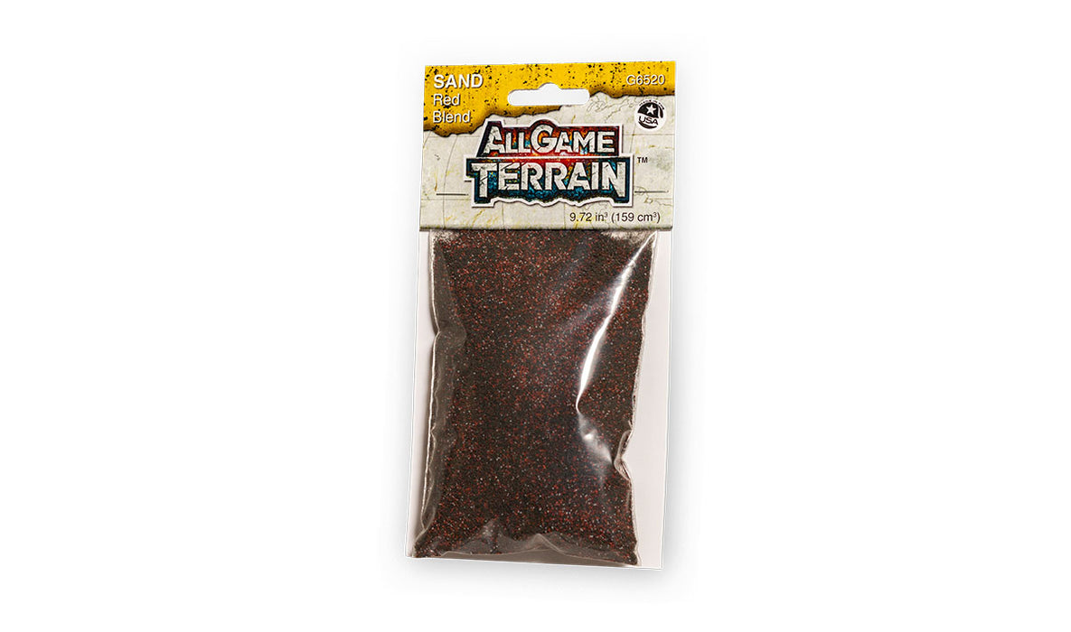 Woodland Scenics G6520 All Game Terrain Red Blend Sand