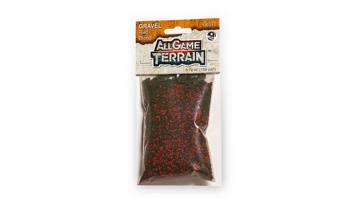 Woodland Scenics G6533 All Game Terrain Red Blend Gravel