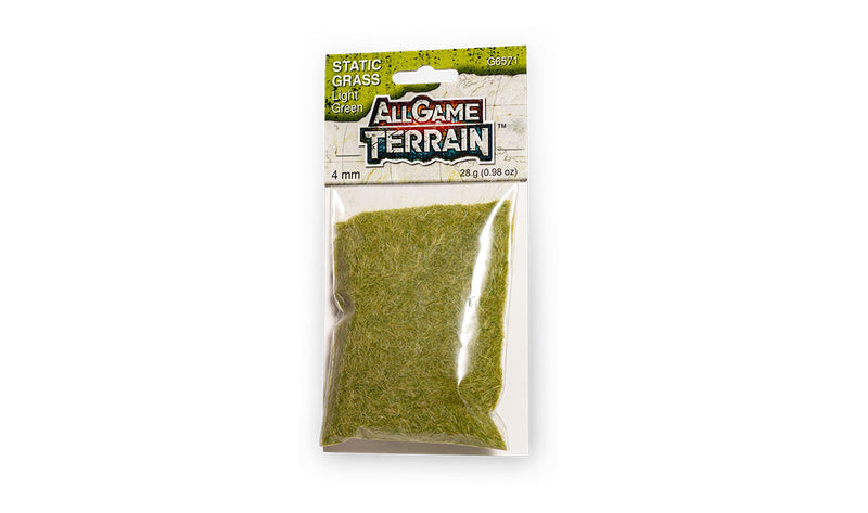 Woodland Scenics G6571 All Game Terrain 4mm Light Green Static Grass