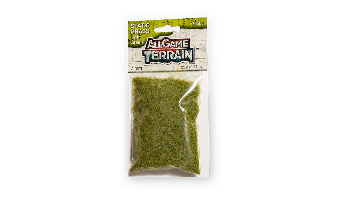 Woodland Scenics G6583 All Game Terrain 7mm Light Green Static Grass