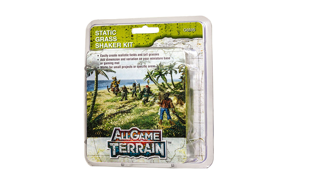Woodland Scenics G6595 All Game Terrain Static Grass Shaker Kit