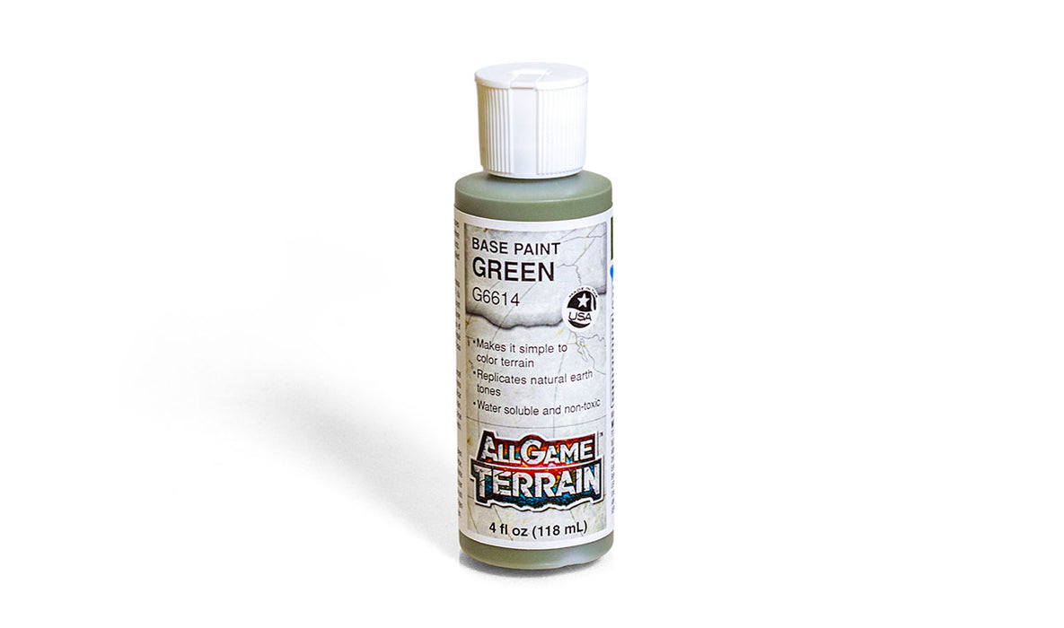 Woodland Scenics G6614 All Game Terrain Green Base Paint