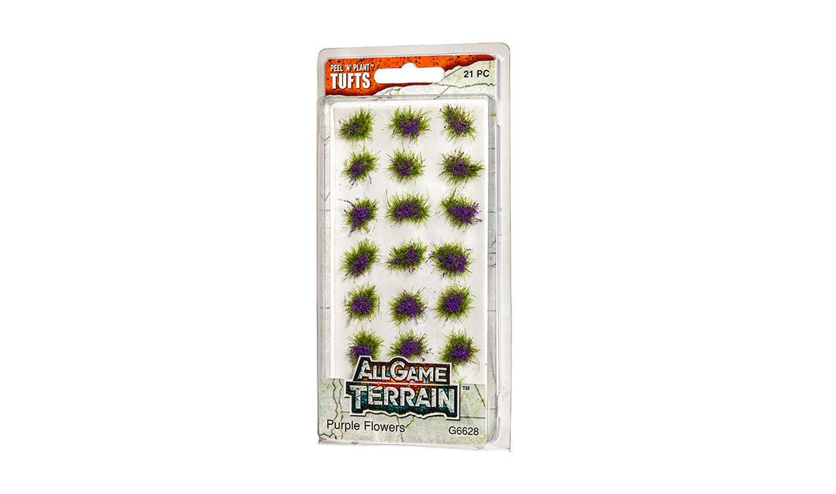 Woodland Scenics G6628 All Game Terrain Purple Flower Tufts