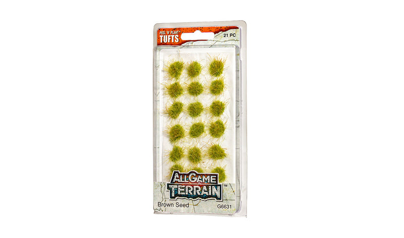 Woodland Scenics G6631 All Game Terrain Brown Seed Tufts
