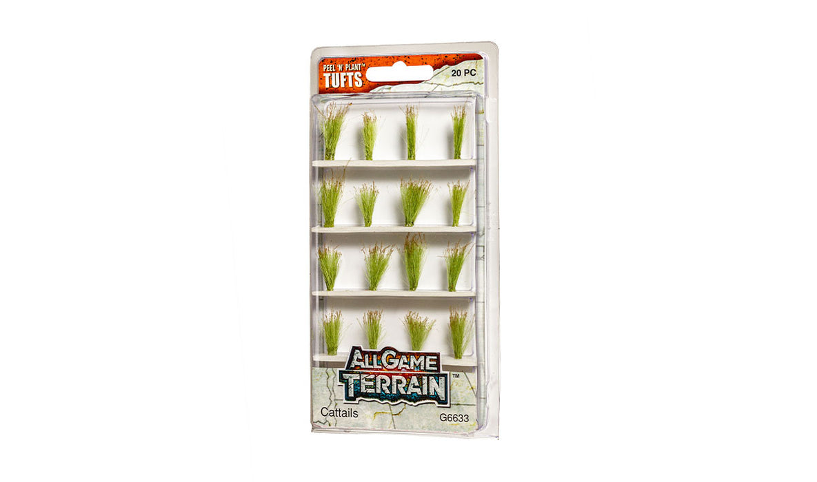 Woodland Scenics G6633 All Game Terrain Cattails Tufts