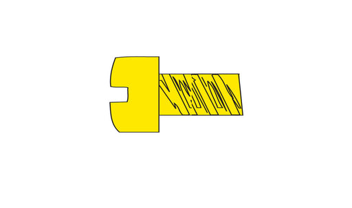 Woodland Scenics H828 Hob-Bits 0-80 1/2" Fillister Head Machine Screw (5-Pack)