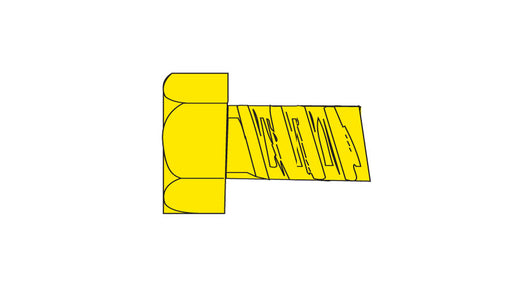 Woodland Scenics H871 Hob-Bits 1-72 3/8" Hex Head Machine Screw (5-Pack)