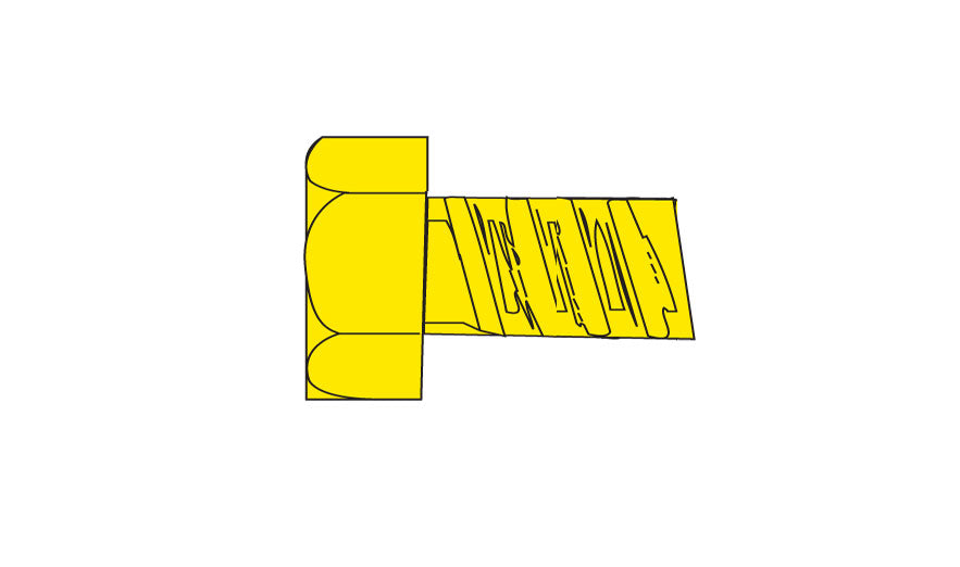 Woodland Scenics H871 Hob-Bits 1-72 3/8" Hex Head Machine Screw (5-Pack)
