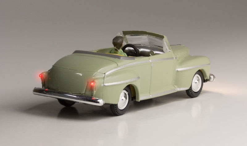 Woodland Scenics JP5594 HO Scale Just Plug Vehicles - Cool Convertible