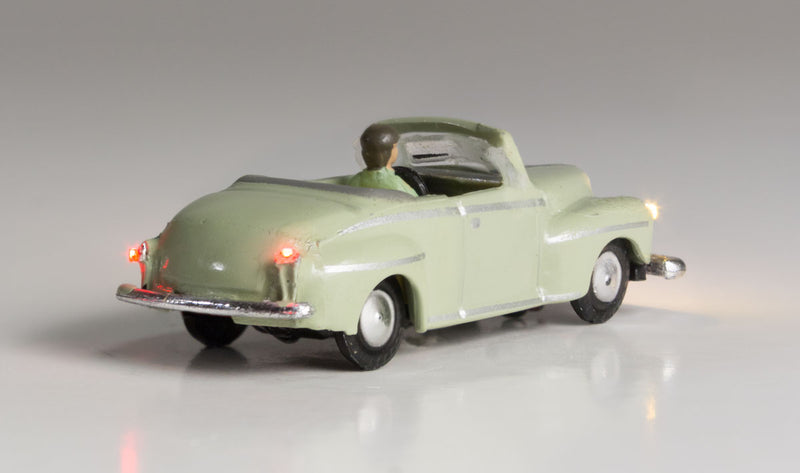 Woodland Scenics JP5614 N Scale Just Plug Vehicles - Cool Convertible