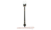 Woodland Scenics JP5902 HO Scale Just Plug Value Pack Double Pole and Wooden Pole Lamp Post with Light Hub