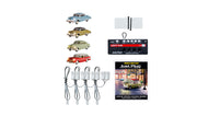 Woodland Scenics JP5908 HO Scale Just Plug Value Pack Classic Vehicles with Light Hub