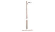 Woodland Scenics JP5914 N Scale Just Plug Value Pack Double Pole and Wooden Pole Lamp Post with Light Hub