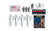Woodland Scenics JP5924 Just Plug Value Pack with Wall Mount U.S. Flags, Spotlights, and Light Hub