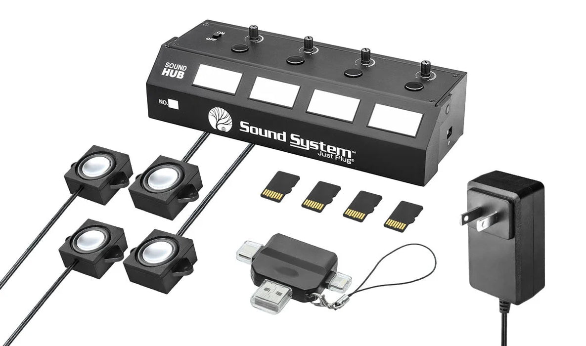 Woodland Scenics JS6900 Just Plug Sound System Starter Kit