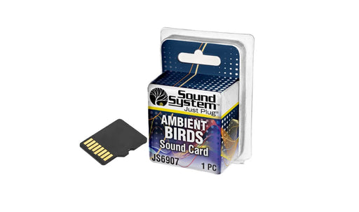 Woodland Scenics JS6907 Just Plug Sound System - Sound Card Ambient Birds