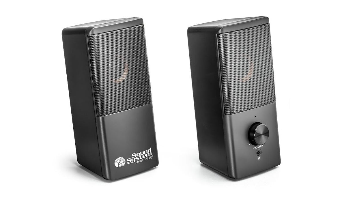 Woodland Scenics JS6967 Just Plug Sound System - Left & Right Stereo Room Speakers