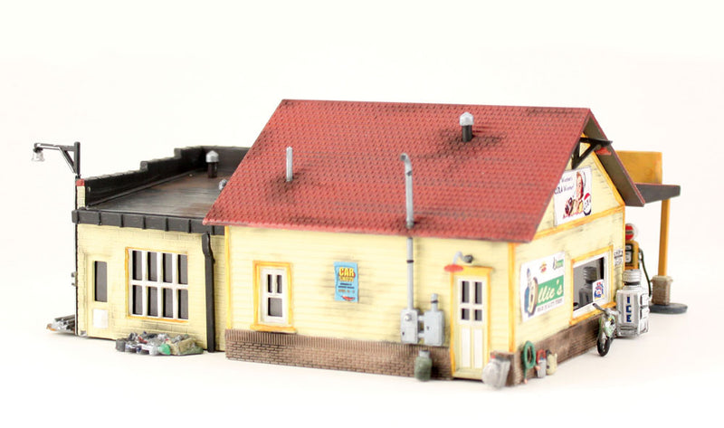 Woodland Scenics PF5183 HO Scale Building Structure Kit, Sonny's Super Service