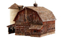 Woodland Scenics PF5190 HO Scale Building Structure Kit, Rustic Barn