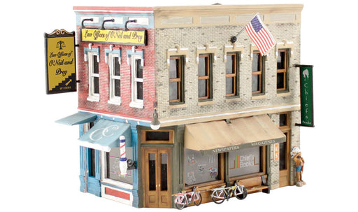 Woodland Scenics PF5202 N Scale Building Structure Kit, Main Street Mercantile