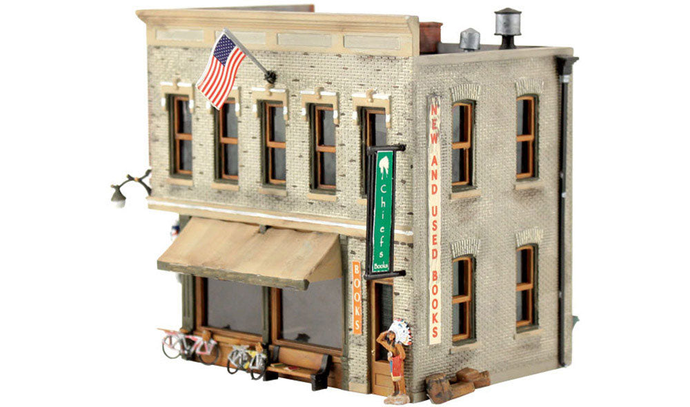 Woodland Scenics PF5202 N Scale Building Structure Kit, Main Street Mercantile