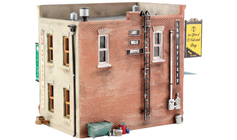 Woodland Scenics PF5202 N Scale Building Structure Kit, Main Street Mercantile