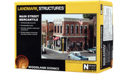 Woodland Scenics PF5202 N Scale Building Structure Kit, Main Street Mercantile