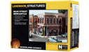 Woodland Scenics PF5202 N Scale Building Structure Kit, Main Street Mercantile