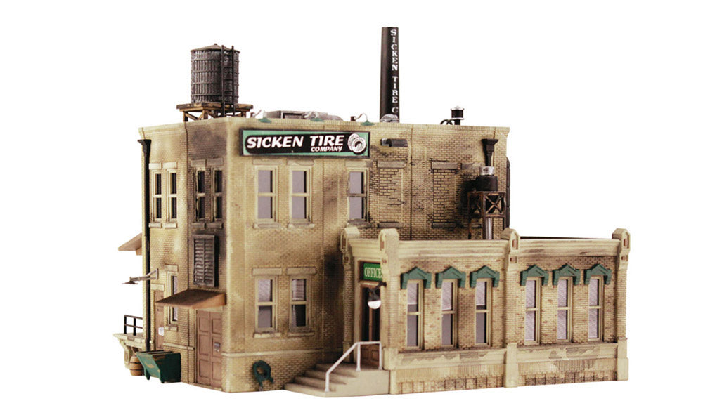 Woodland Scenics PF5204 N Scale Building Structure Kit, Sicken Tire Company