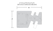 Woodland Scenics PF5208 N Scale Building Structure Kit, D's Diner