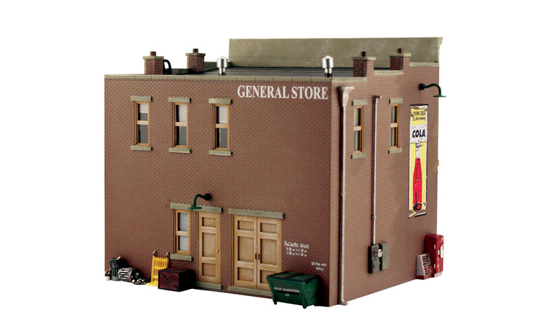 Woodland Scenics PF5890 O Scale Building Structure Kit, Lubener's General Store