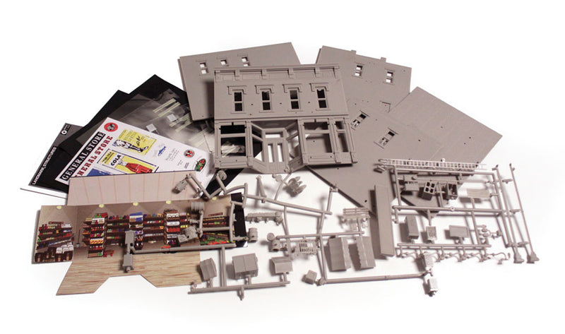 Woodland Scenics PF5890 O Scale Building Structure Kit, Lubener's General Store\