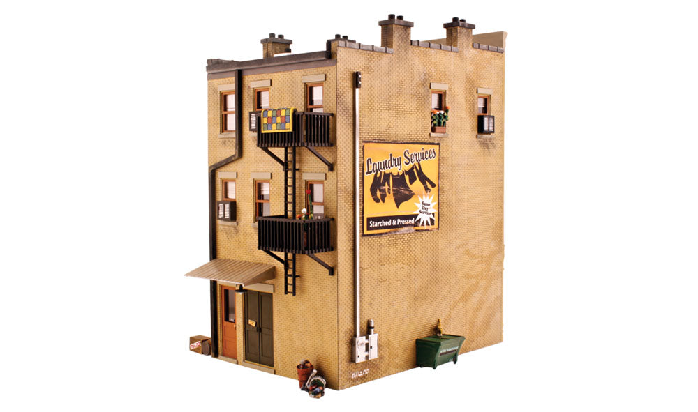 Woodland Scenics PF5892 O Scale Building Structure Kit, J.W. Cobbler Shoe Store