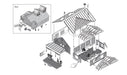 Woodland Scenics PF5894 O Scale Building Structure Kit, Country Store Expansion