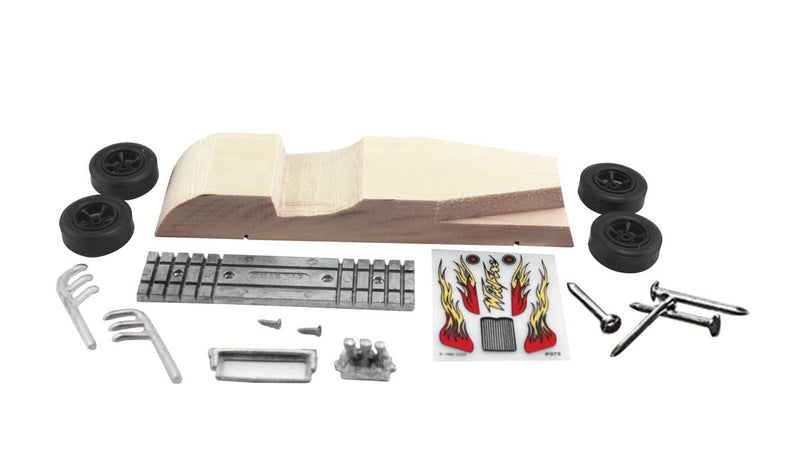 Woodland Scenics Pine Car P373 Wildfire Roadster Kit