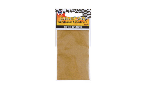 Woodland Scenics Pine Car P380 Sandpaper Assortment