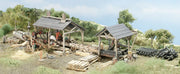 Woodland Scenics TS154 HO Scale Trackside Scenes, Tie & Plank Mill