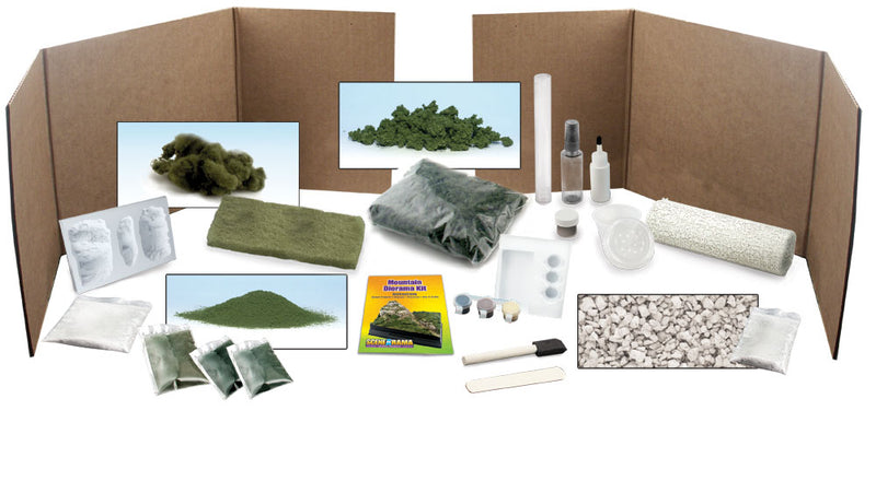 Woodland Scenics SP4111 Scene-A-Rama Mountain Diorama Kit