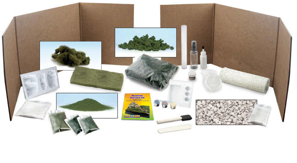 Woodland Scenics SP4111 Scene-A-Rama Mountain Diorama Kit