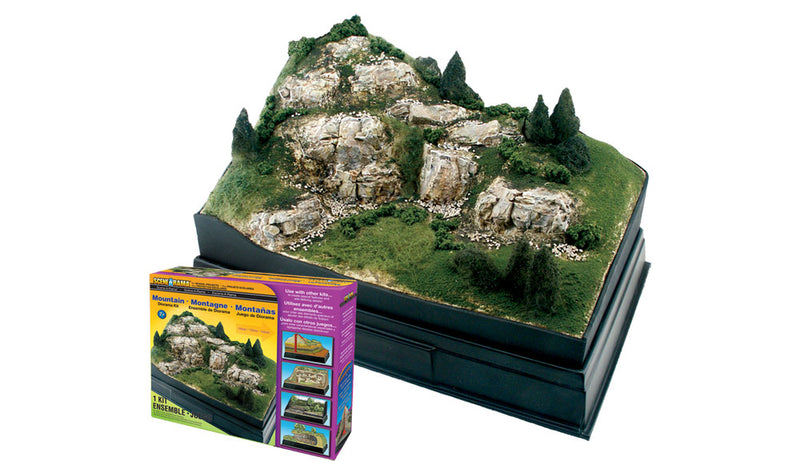 Woodland Scenics SP4111 Scene-A-Rama Mountain Diorama Kit